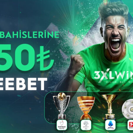 3xlwin Kupa Bahislerine Özel Freebet