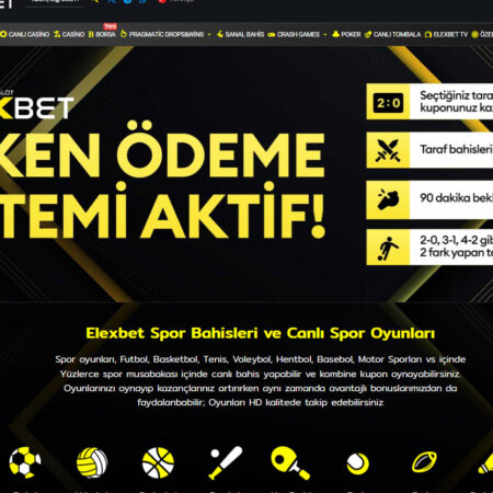 Elexbet Erken Ödeme Sistemi