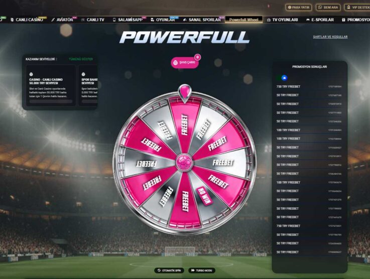 Salamisbahis Powerfull Wheel
